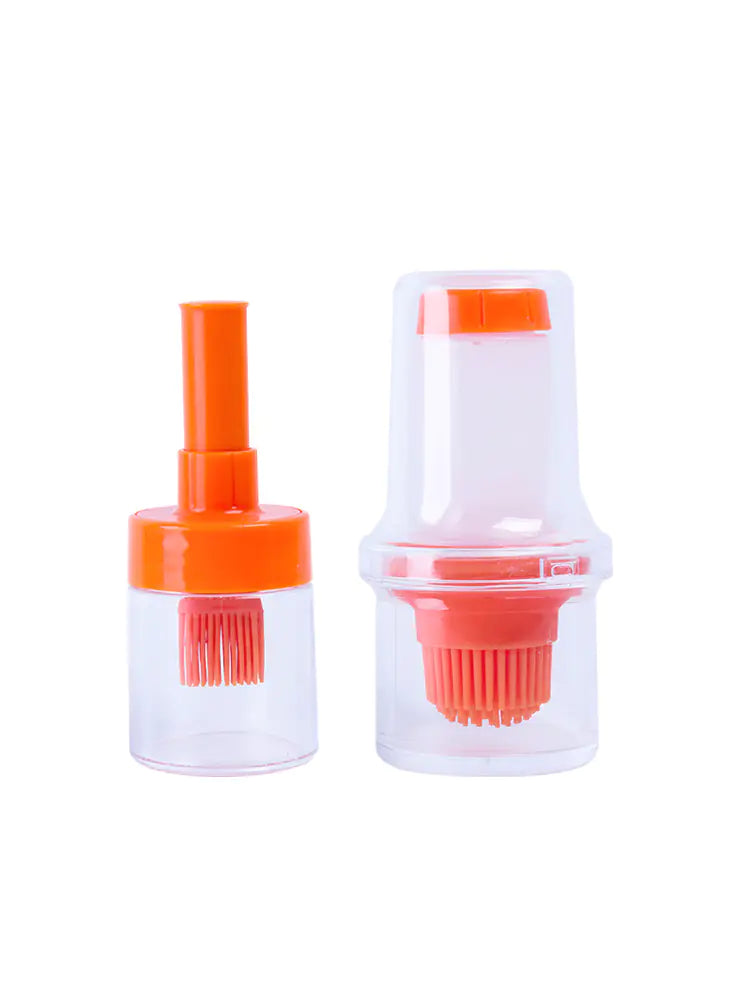 High-Temperature Silicone Brush for Barbecue with Bottle