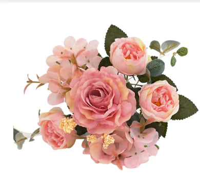 Artificial Silk Flowers for Home and Wedding Decor