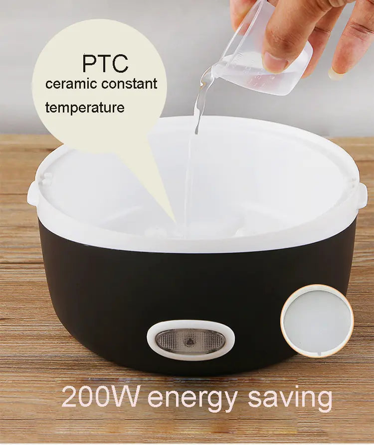 Multi-Function Electric Lunch Box and Mini Food Cooker