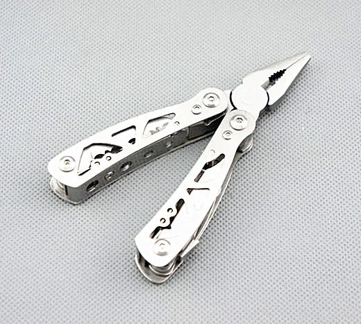 Outdoor Multi-Tool Pliers, Stainless Steel Folding Pliers