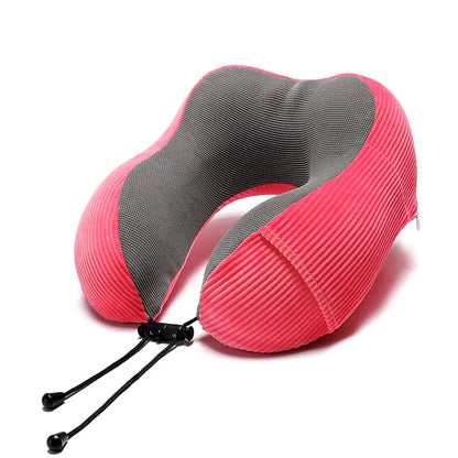 U-Shaped Memory Foam Pillow with Magnetic Stripe