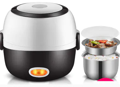 Multi-Function Electric Lunch Box and Mini Food Cooker